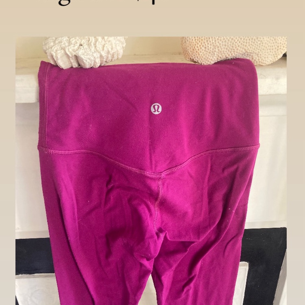 Lululemon size 2 align 26 in